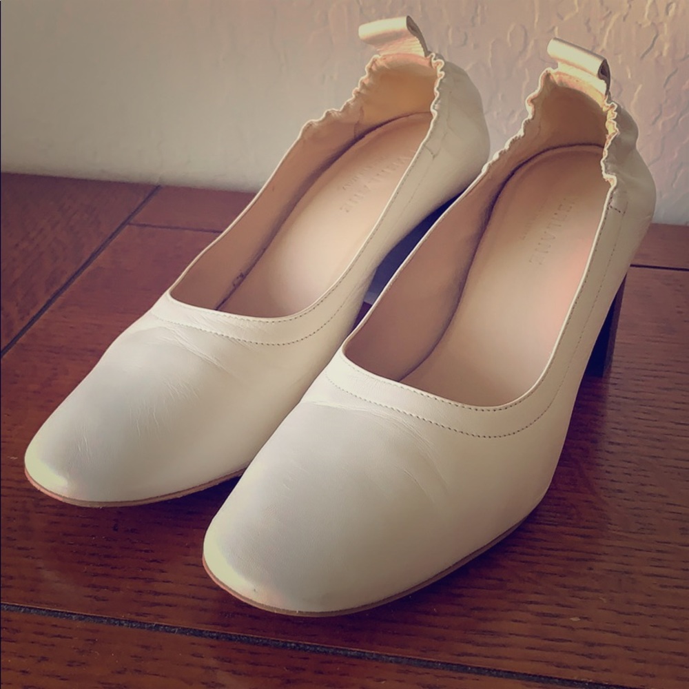 Everlane Day High Heel Cream Size 7